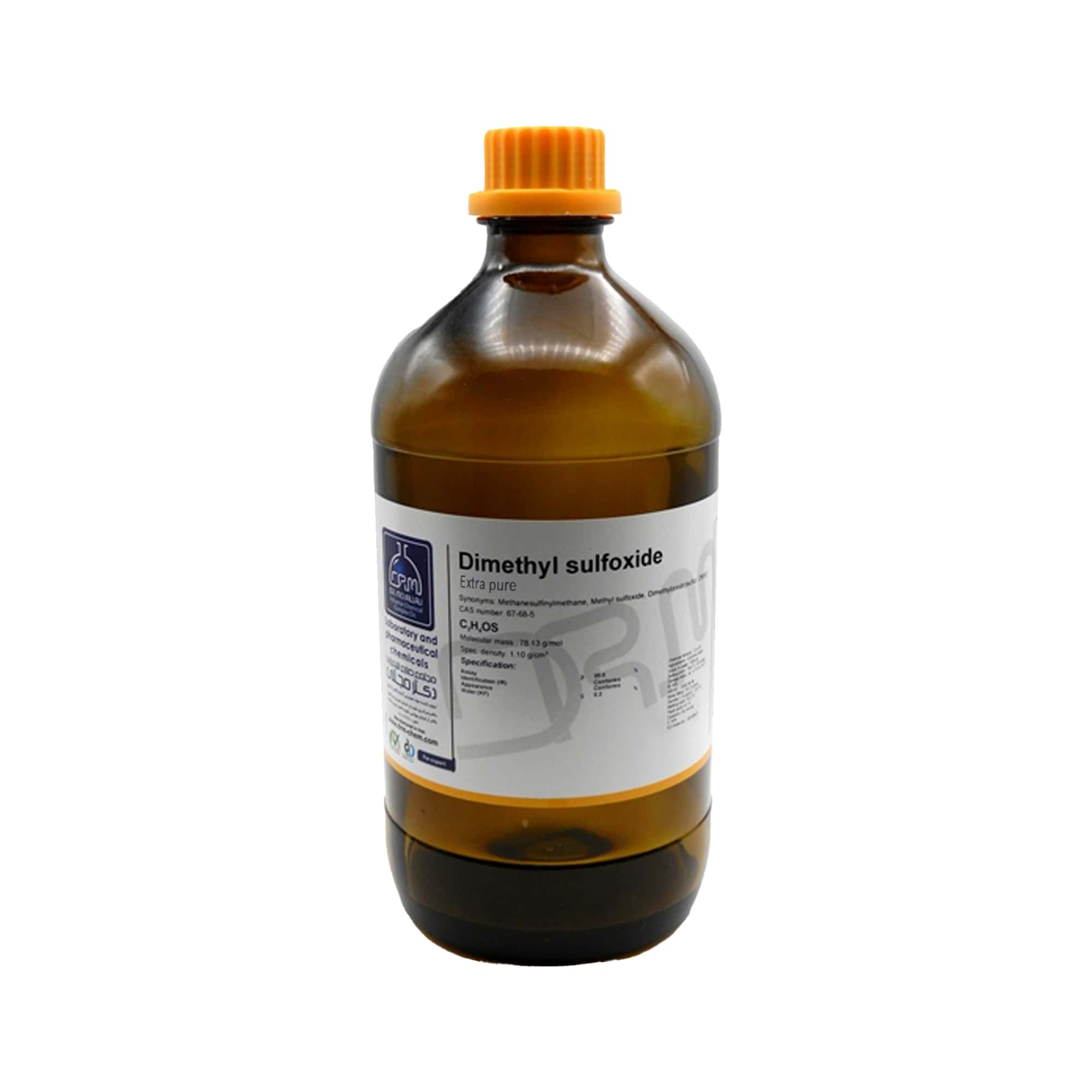 دی متیل سولفوکسید Extra pure دکتر مجللی